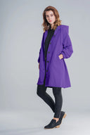 Women's Hooded Rain Jacket | Water-Repellent Oversized