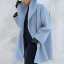 Long winter coat for women | Warm with buttons