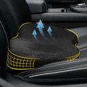 Car Seat Booster Cushion for Shorter Drivers & Comfortable Driving Support