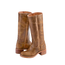 Hoge Dames Laarzen met Hakken en Naden