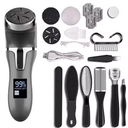 Electric Foot Callus Remover with Dust Collector, LCD Screen and USB Rechargeable Pedicure