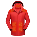 Elektrisch Verwarmde Kleding Jas Unisex | Vijftien Zones