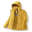 Insulated Winter Ski Jacket Women | Hooded Jacket