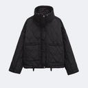 Gewatteerde jas met ritssluiting voor dames