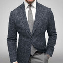 Heren Blazer met Revers | Knoopsluiting en Zakken