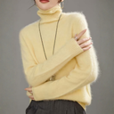 Hoge Hals Cashmere Koltrui Dames | Lange Mouwen