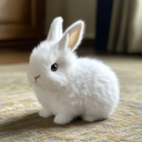Interactive Plush Bunny Toy with Soft Lifelike Design