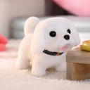 Interactieve Robot Hondenspeelgoed met Realistisch Lopend Pluche Puppy Ontwerp
