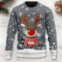 Christmas sweater | Knitted sweater with patterns