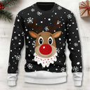 Christmas sweater | Knitted sweater with patterns