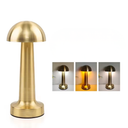 LED Table Lamp - MetrioLite - Metal Touch Control - Rechargeable