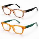 Lees Bril voor Ouderen | VIGO Vintage Volrand met Veer Scharnieren