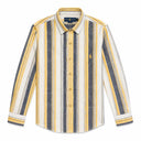 Polo Ralph Lauren Men's Striped Long Sleeve Linen Shirt