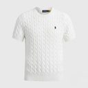 Polo Ralph Lauren Men's Cable Knit Cotton Polo Shirt