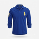 Polo Ralph Lauren Men's Big Pony Polo With Long Sleeves