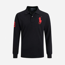 Polo Ralph Lauren Men's Big Pony Polo With Long Sleeves