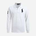 Polo Ralph Lauren Men's Big Pony Polo With Long Sleeves