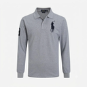 Polo Ralph Lauren Men's Big Pony Polo With Long Sleeves