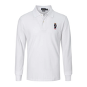 Polo Ralph Lauren Men's Polo with Long Sleeves and Embroidered Logo