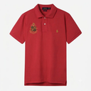 Polo Ralph Lauren Custom Fit Polo with Embroidered Crest Logo