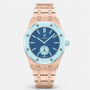 Premium Rosegold Watch Strap & Case for Swatch Royal Pop