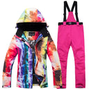 Women's ski jacket | Water-repellent snow set with pants