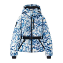 Women's ski jacket | Padded winter jacket with belt