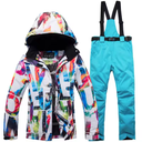 Women's ski jacket | Warm snow set with pants