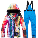 Women's ski jacket | Water-repellent snow set with pants
