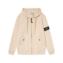 Stone Island Hoodie Regular Fit met Volledige Ritssluiting