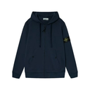 Stone Island Hoodie Regular Fit met Volledige Ritssluiting