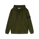 Stone Island Hoodie Regular Fit met Volledige Ritssluiting