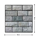 3D Muurstickers - ArtifyTile - Muurpanelen zelfklevend PVC - Wanddecoratie