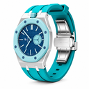 Stainless Steel Watch Conversion Kit with Silicone Watch Strap for Royal Pop