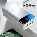 100.000 mAh powerbank met ultrahoge capaciteit - VoltMax - Snel opladen
