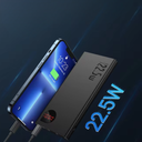 10000mAh Powerbank - VoltMax - 22,5W PD Snelladen - Draagbare Oplader