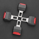 2-Pack Car Seat Belt Extender Clips for Comfort and Accessibility in Vehicles