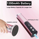 2-in-1 Electric Callus Remover and Nail File for Feet, Cordless Rechargeable Pedicure Machine