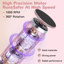 2-in-1 Electric Callus Remover and Nail File for Feet, Cordless Rechargeable Pedicure Machine