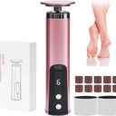 2-in-1 Electric Callus Remover and Nail File for Feet, Cordless Rechargeable Pedicure Tool