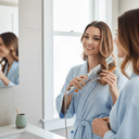 2-in-1 Roterende Hetelucht Haarborstel voor Styling, Glad Haar & Volume