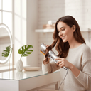 2-in-1 Roterende Hetelucht Haarborstel voor Styling, Glad Haar & Volume