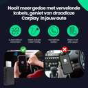 2-in-1 Wireless Dongle voor Auto | CarPlay Adapter