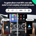 2-in-1 Wireless Dongle voor Auto | CarPlay Adapter