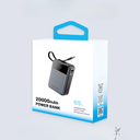 20000mAh Powerbank - VoltPower - 65W PD Snelladen - Type-C Kabel Ingebouwd