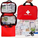 210-Piece First Aid Kit with Emergency Bag for Home, Car, Travel and Outdoor Use