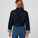 Kort denim jack voor dames