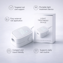 Blue Light Laser Clip voor Nagelverzorging bij Kalk- en Schimmelnagels