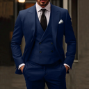 3-delig Herenspak met Blazer, Vest en Broek