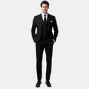 3-delig Herenspak met Blazer, Vest en Broek